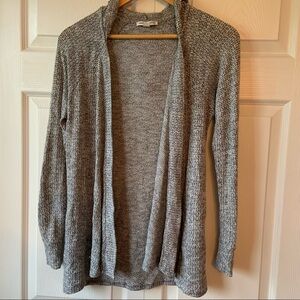 AMERICAN EAGLE lightweight grey hoodie cardigan size small